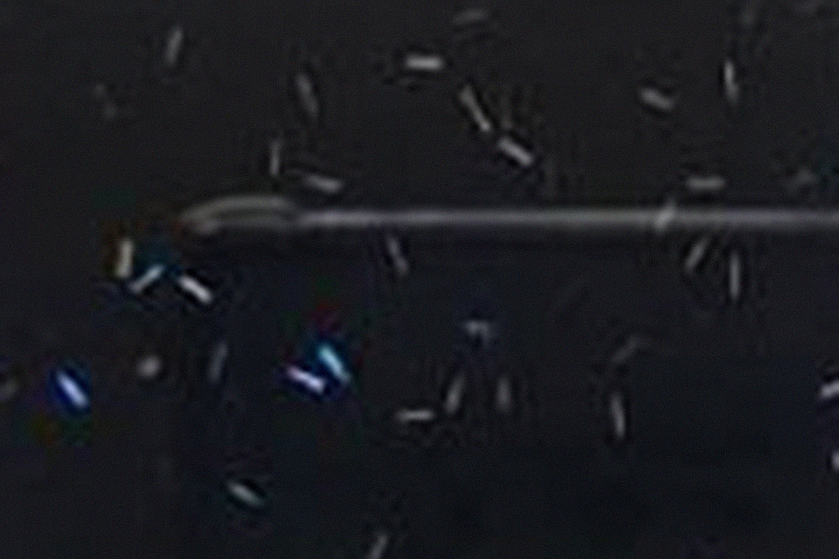 玻璃材質色系-黑彩蔥條